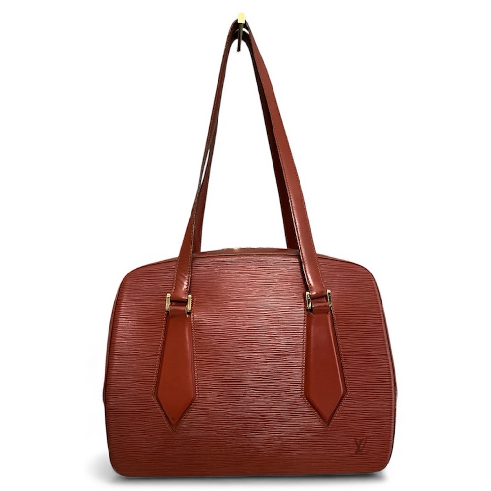 Louis Vuitton Epi Voltaire Kenyan Fawn M52433 Made in 1998 in SPAIN EUC